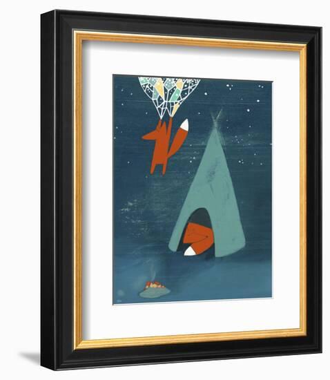 Mr. Fox’s Brilliant New Ideas-Kristiana Pärn-Framed Giclee Print