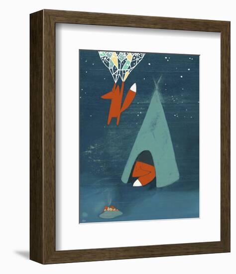 Mr. Fox’s Brilliant New Ideas-Kristiana Pärn-Framed Giclee Print