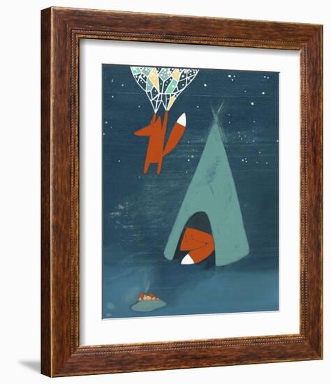 Mr. Fox’s Brilliant New Ideas-Kristiana Pärn-Framed Giclee Print