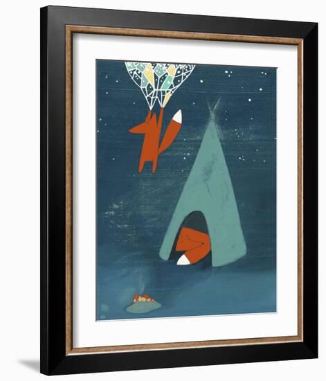 Mr. Fox’s Brilliant New Ideas-Kristiana Pärn-Framed Giclee Print