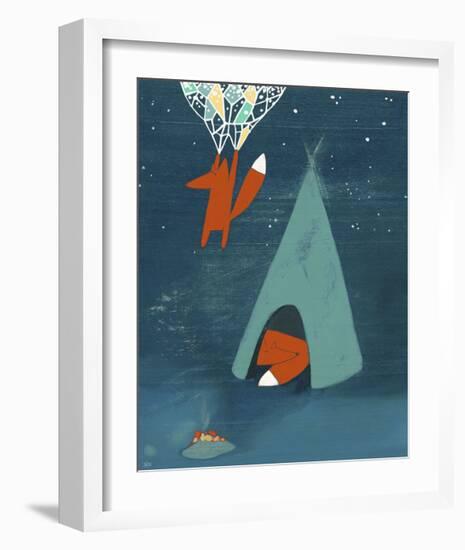 Mr. Fox’s Brilliant New Ideas-Kristiana Pärn-Framed Giclee Print