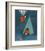 Mr. Fox’s Brilliant New Ideas-Kristiana Pärn-Framed Art Print