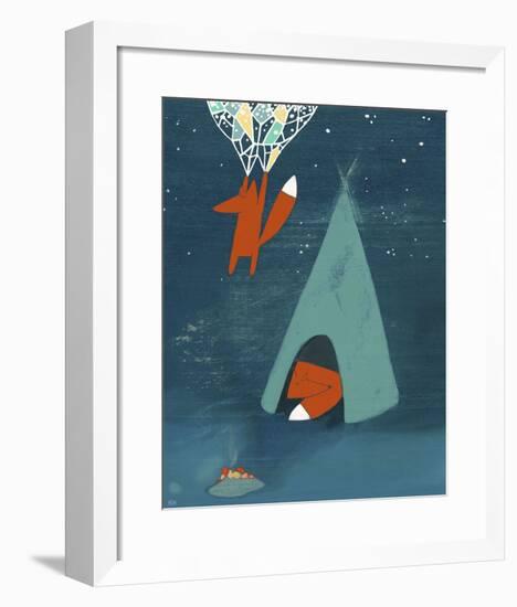 Mr. Fox’s Brilliant New Ideas-Kristiana Pärn-Framed Art Print