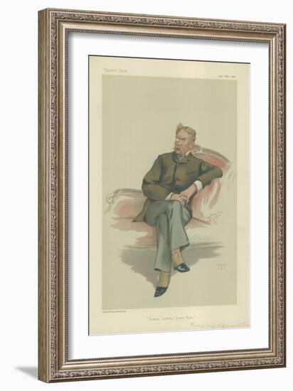 Mr Frank Hugh O'Cahan O'Donnell-Theobald Chartran-Framed Giclee Print