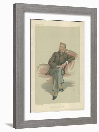 Mr Frank Hugh O'Cahan O'Donnell-Theobald Chartran-Framed Giclee Print