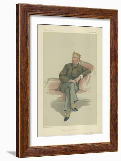 Mr Frank Hugh O'Cahan O'Donnell-Theobald Chartran-Framed Giclee Print