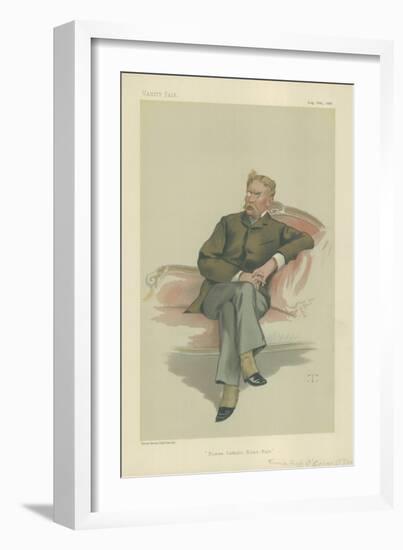 Mr Frank Hugh O'Cahan O'Donnell-Theobald Chartran-Framed Giclee Print