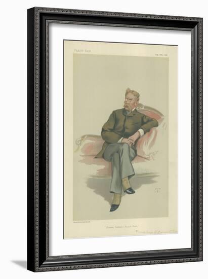 Mr Frank Hugh O'Cahan O'Donnell-Theobald Chartran-Framed Giclee Print