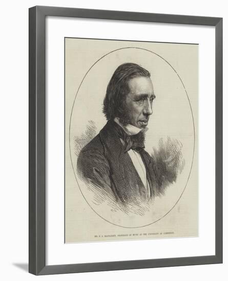 Mr G a Macfarren, Professor of Music at the University of Cambridge-null-Framed Giclee Print