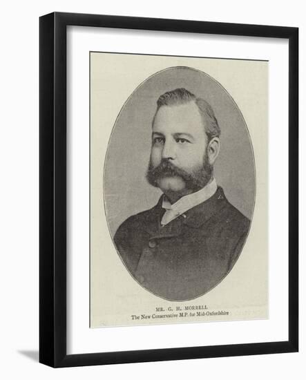 Mr G H Morrell-null-Framed Giclee Print