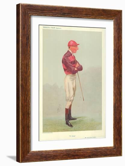 Mr George James Thursby, Mr George, 28 August 1907, Vanity Fair Cartoon-Sir Leslie Ward-Framed Giclee Print