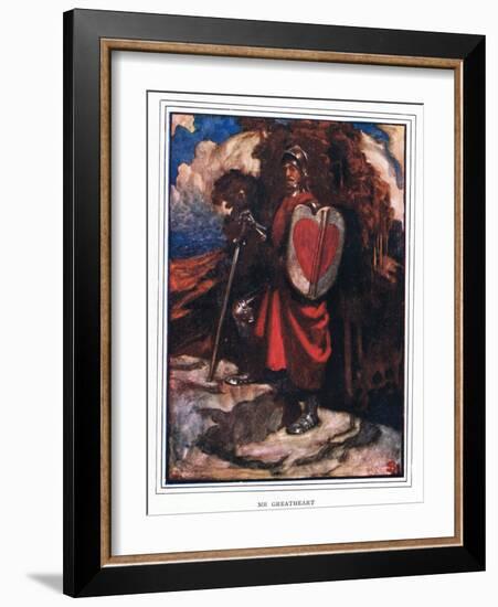 Mr Great-Heart-John Byam Liston Shaw-Framed Giclee Print