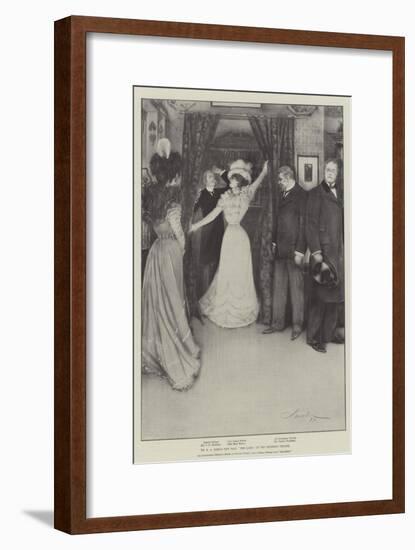Mr H a Jones's New Play, The Liars, at the Criterion Theatre-Robert Sauber-Framed Giclee Print