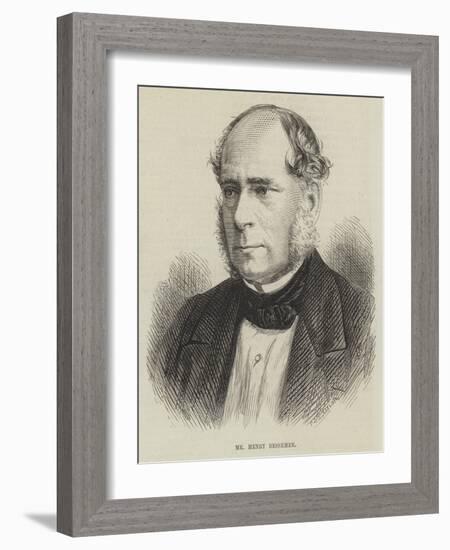 Mr Henry Bessemer-null-Framed Premium Giclee Print