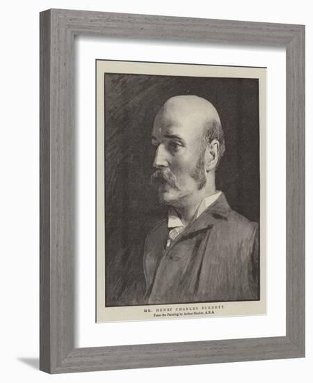 Mr Henry Charles Burdett-Arthur Hacker-Framed Giclee Print