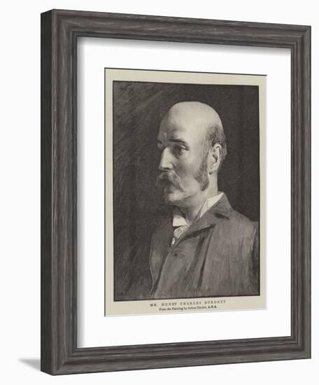 Mr Henry Charles Burdett-Arthur Hacker-Framed Giclee Print