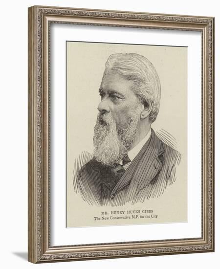 Mr Henry Hucks Gibbs-null-Framed Giclee Print