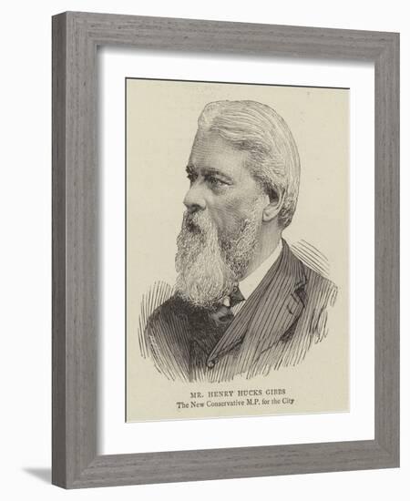 Mr Henry Hucks Gibbs-null-Framed Giclee Print
