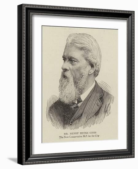 Mr Henry Hucks Gibbs-null-Framed Giclee Print