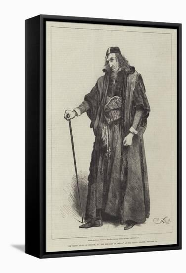 Mr Henry Irving as Shylock, in The Merchant of Venice, at the Lyceum Theatre-Frederick Barnard-Framed Premier Image Canvas