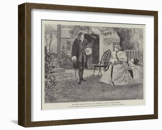 Mr Henry James's New Play, Guy Domville, at the St James's Theatre-Henry Charles Seppings Wright-Framed Giclee Print