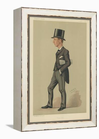 Mr Herbert Henry Asquith-Sir Leslie Ward-Framed Premier Image Canvas