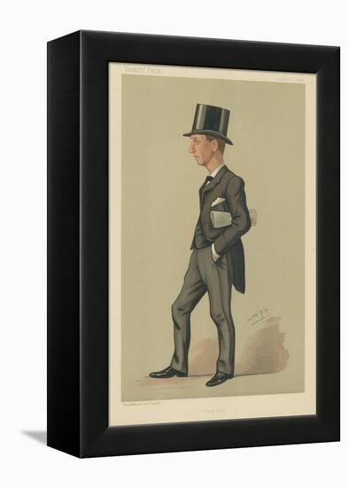 Mr Herbert Henry Asquith-Sir Leslie Ward-Framed Premier Image Canvas