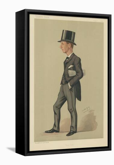 Mr Herbert Henry Asquith-Sir Leslie Ward-Framed Premier Image Canvas