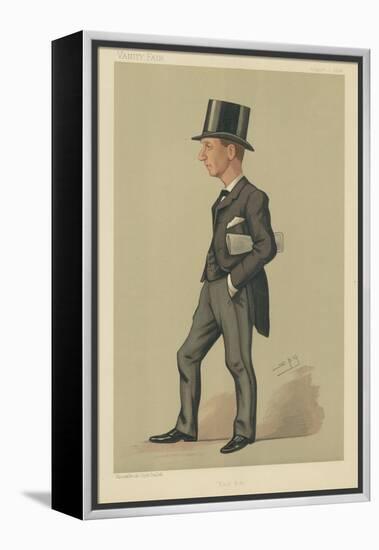 Mr Herbert Henry Asquith-Sir Leslie Ward-Framed Premier Image Canvas