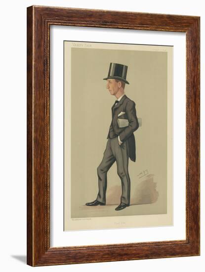 Mr Herbert Henry Asquith-Sir Leslie Ward-Framed Giclee Print