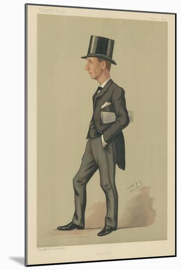 Mr Herbert Henry Asquith-Sir Leslie Ward-Mounted Giclee Print
