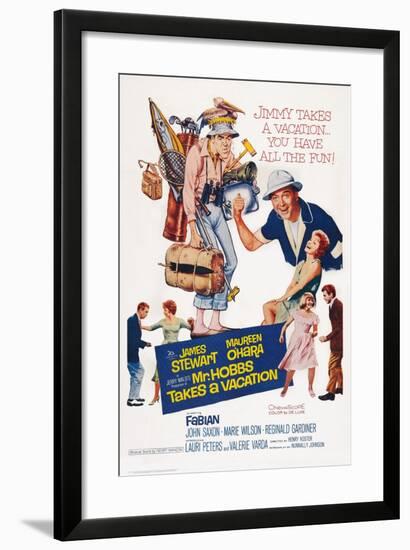 Mr. Hobbs Takes a Vacation-null-Framed Art Print