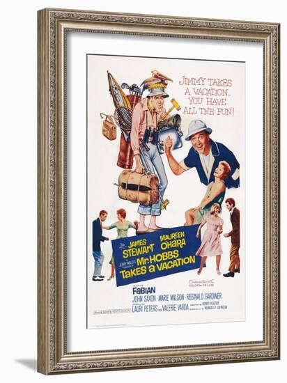 Mr. Hobbs Takes a Vacation-null-Framed Art Print