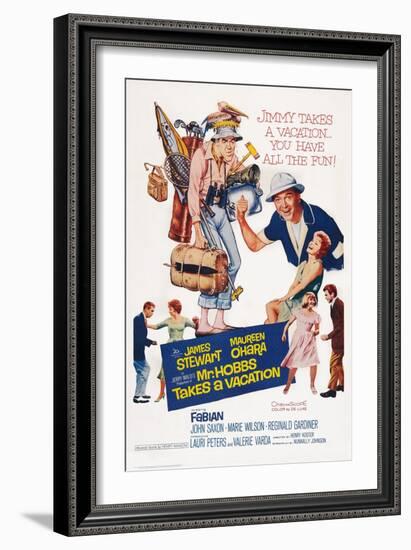 Mr. Hobbs Takes a Vacation-null-Framed Art Print