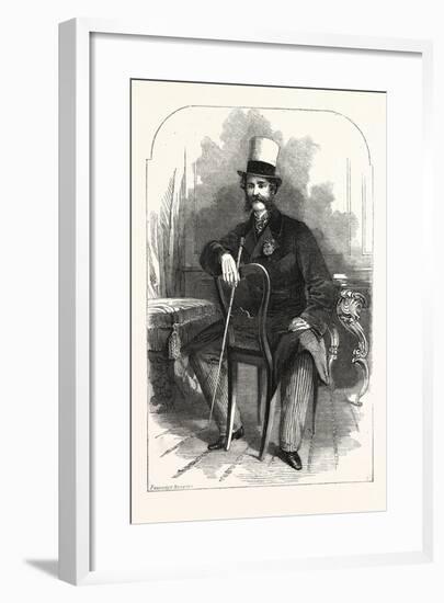 Mr. Howard Paul as Rattleton Cheek, Theatre-null-Framed Giclee Print