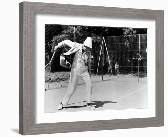 Mr. Hulot's Holiday, (AKA Les Vacances De M. Hulot), Jacques Tati, 1953-null-Framed Photo