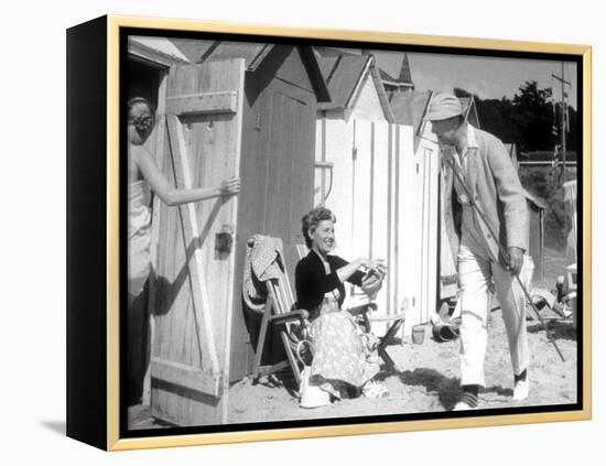 Mr. Hulot's Holiday, (aka Les Vacances De Monsieur Hulot), 1953-null-Framed Stretched Canvas