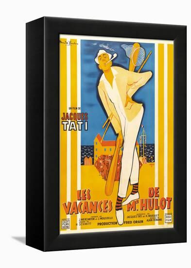 Mr. Hulot's Holiday-null-Framed Stretched Canvas