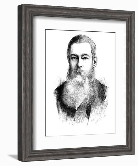 'Mr. J. H. Brand, President of the Orange Free State', c1880-Unknown-Framed Giclee Print