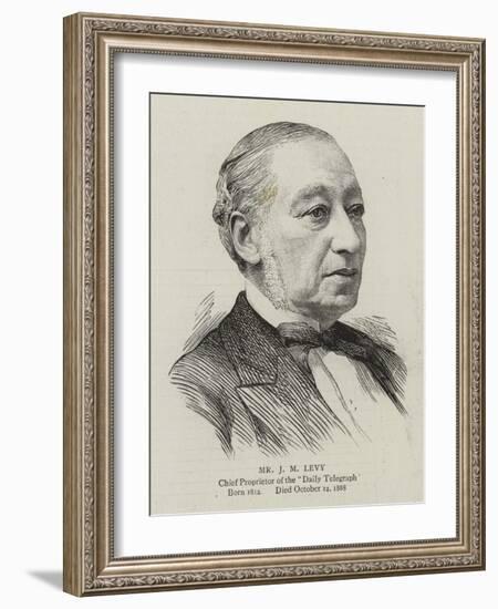 Mr J M Levy-null-Framed Giclee Print