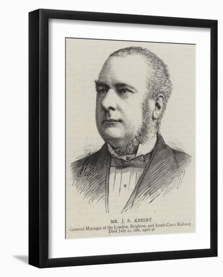 Mr J P Knight-null-Framed Giclee Print