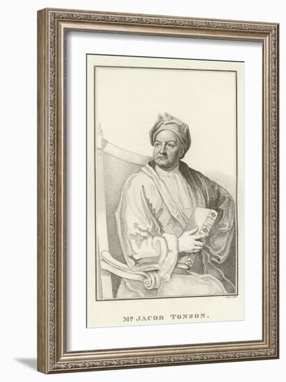 Mr Jacob Tonson-Godfrey Kneller-Framed Giclee Print