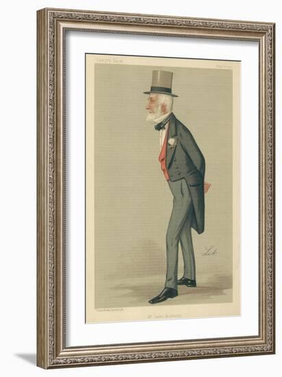 Mr James Weatherby, 17 May 1890, Vanity Fair Cartoon-Liborio Prosperi-Framed Giclee Print