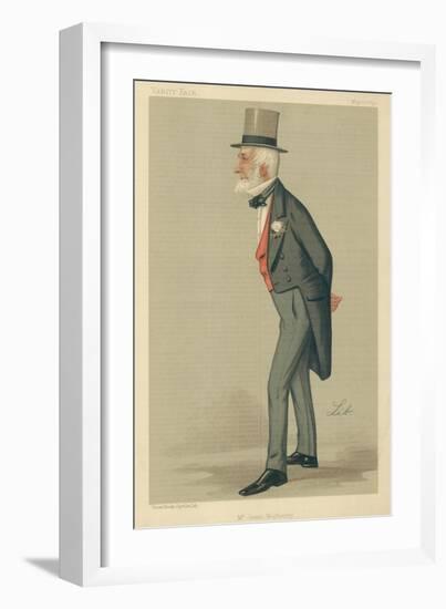 Mr James Weatherby, 17 May 1890, Vanity Fair Cartoon-Liborio Prosperi-Framed Giclee Print