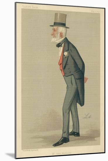 Mr James Weatherby, 17 May 1890, Vanity Fair Cartoon-Liborio Prosperi-Mounted Giclee Print