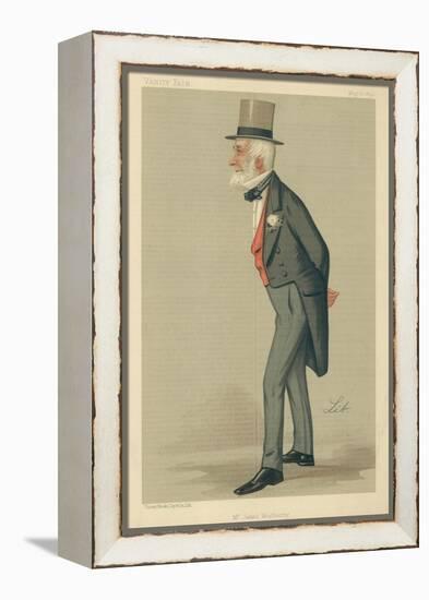 Mr James Weatherby, 17 May 1890, Vanity Fair Cartoon-Liborio Prosperi-Framed Premier Image Canvas