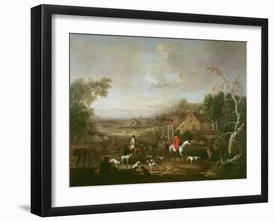 Mr Jemmet Browne at a Meet-Peter Tillemans-Framed Giclee Print