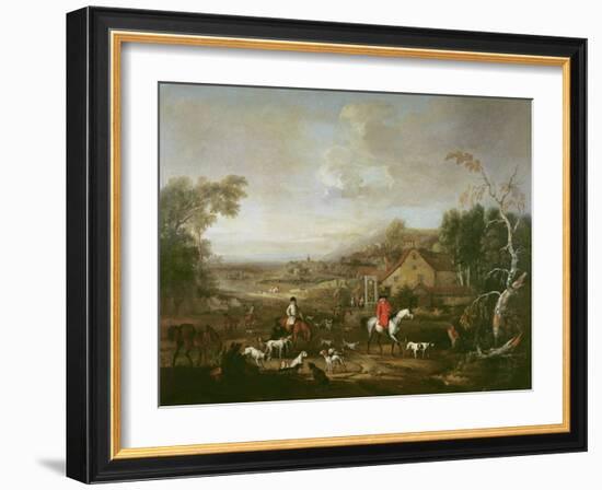 Mr Jemmet Browne at a Meet-Peter Tillemans-Framed Giclee Print