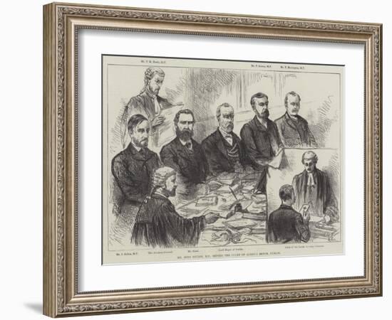 Mr John Dillon, Mp, before the Court of Queen's Bench, Dublin-null-Framed Giclee Print