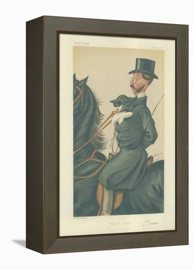 Mr John Mackenzie Grieve-Sir Leslie Ward-Framed Premier Image Canvas